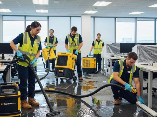 Commercial Water Damage Cleanup & Restoration