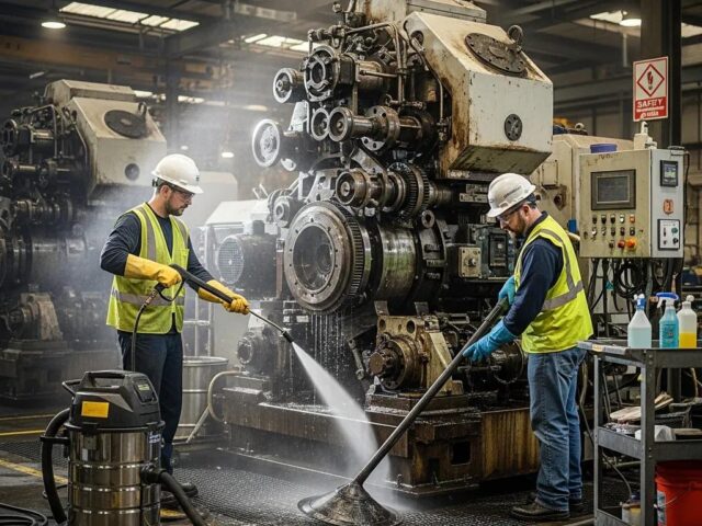 Professional Industrial Equipment Cleaning & Degreasing