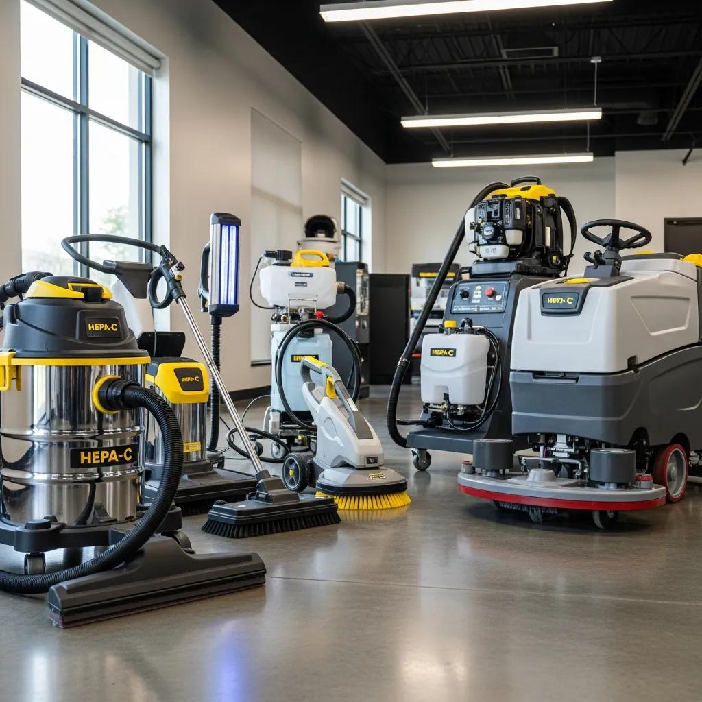 Essential Commercial Cleaning Equipment & Technology Guide