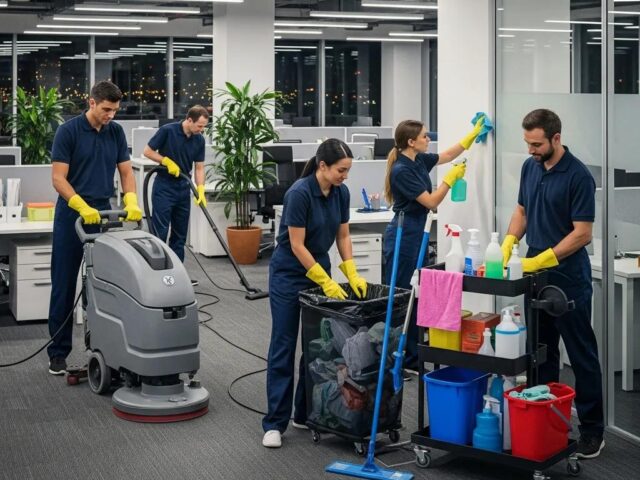 Synergy Between Commercial Cleaning & Property Management