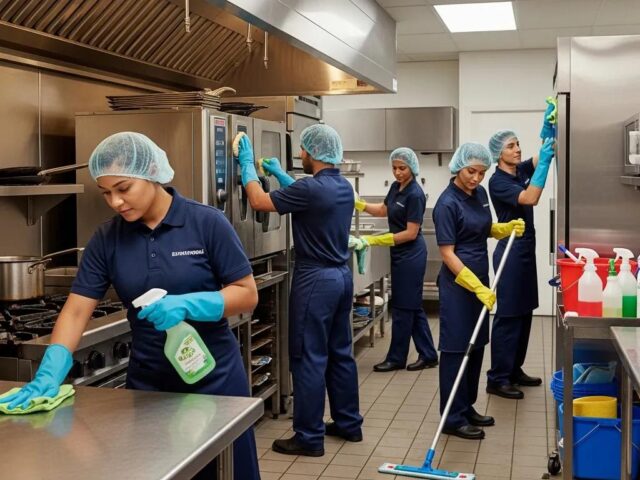 Restaurant Cleaning & Dining Area Sanitation Services